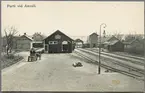 Axvall stationsområde.