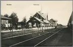 Centralstationen i Boden.