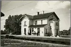 Eldsberga järnvägsstation.