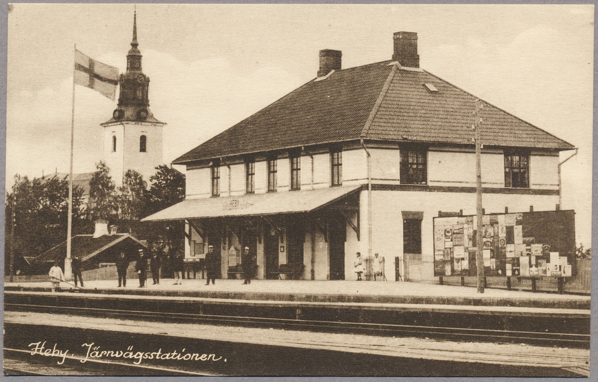 Heby station.