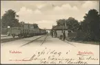 Viadukt vid Hässleholm järnvägsstation.