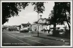 Järnvägs- och busstationen i Jönköping.