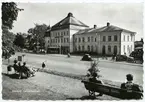 Kalmar centralstation från gatusidan.