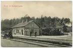 Järnvägsstationen i Kungsängen.