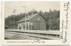 Järnvägsstationen i Kungsängen.