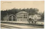 Järnvägsstationen i Kungsängen.