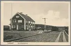 Järnvägsstationen i Leksand.