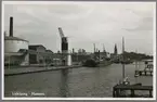 Hamnen i Lidköping.
