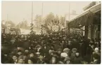 Invigning av Lycksele station 1924.