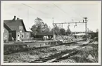 Ryr station sedd från spårsidan.