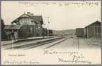 Rävlanda station runt sekelskiftet.