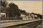 Tillberga järnvägsstation.