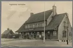 Vagnhärad järnvägsstation.