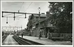 Järnvägsstationen i Åmål.