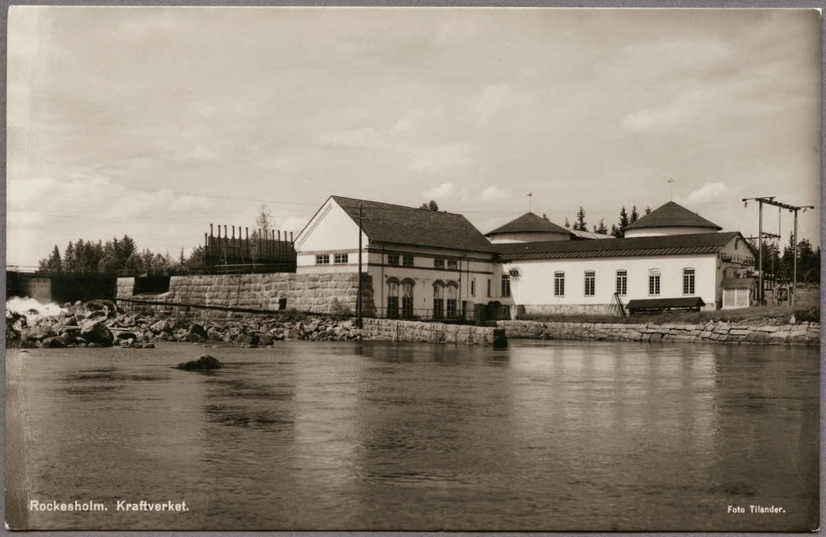 Kraftverket i Rockesholm.
