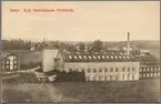 Vy över fabrik.
