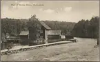 Byggnad vid Borensberg i Motala ström.