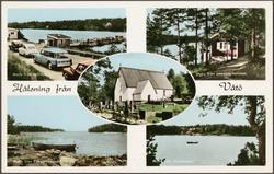 Flerbildskort med motiv från Vätö.