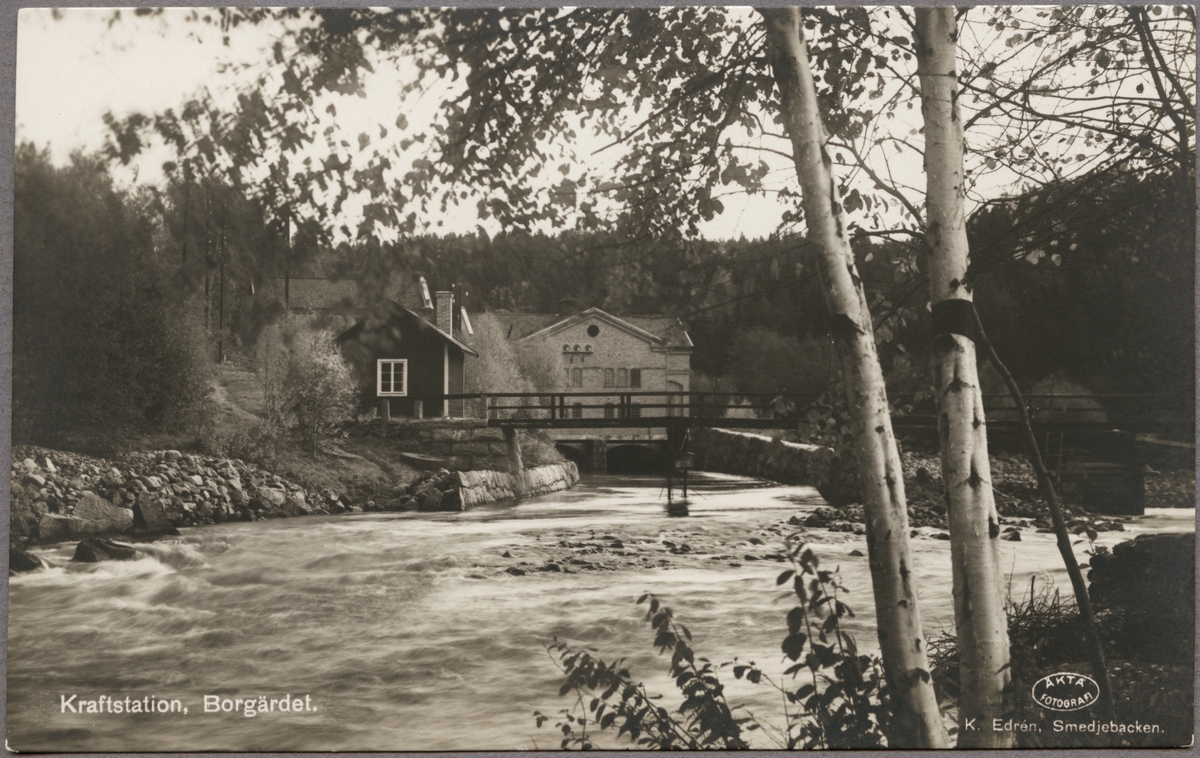 Borgärdet kraftverk i Svärdsjö.