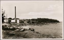 Fiskförädlingsfabriken i Grisslehamn.