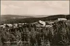 Byggnader vid bygget av Korsselbränna kraftstationsbygge.