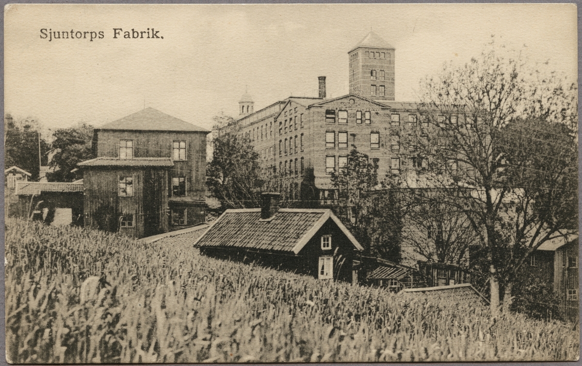 Sjuntorps textilfabriker.