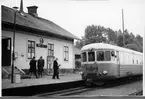 Statens Järnvägar, SJ YBo5p 794, sista persontåget mellan Åtvidaberg och Norsholm, vid Skärkind station.