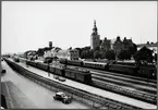 Kristianstad stationsområde.