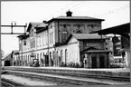 Landskrona & Hälsingborgs järnväg, L&HJ Landskrona station.