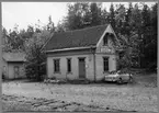 Slättfall station vid tiden för rivning av banan mellan Vimmerby-Spångenäs.