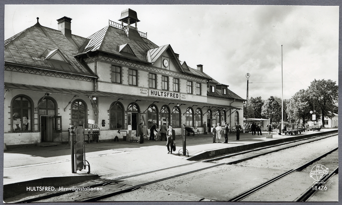 Hultsfred station.