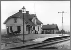 Åsunden järrnvägsstation.