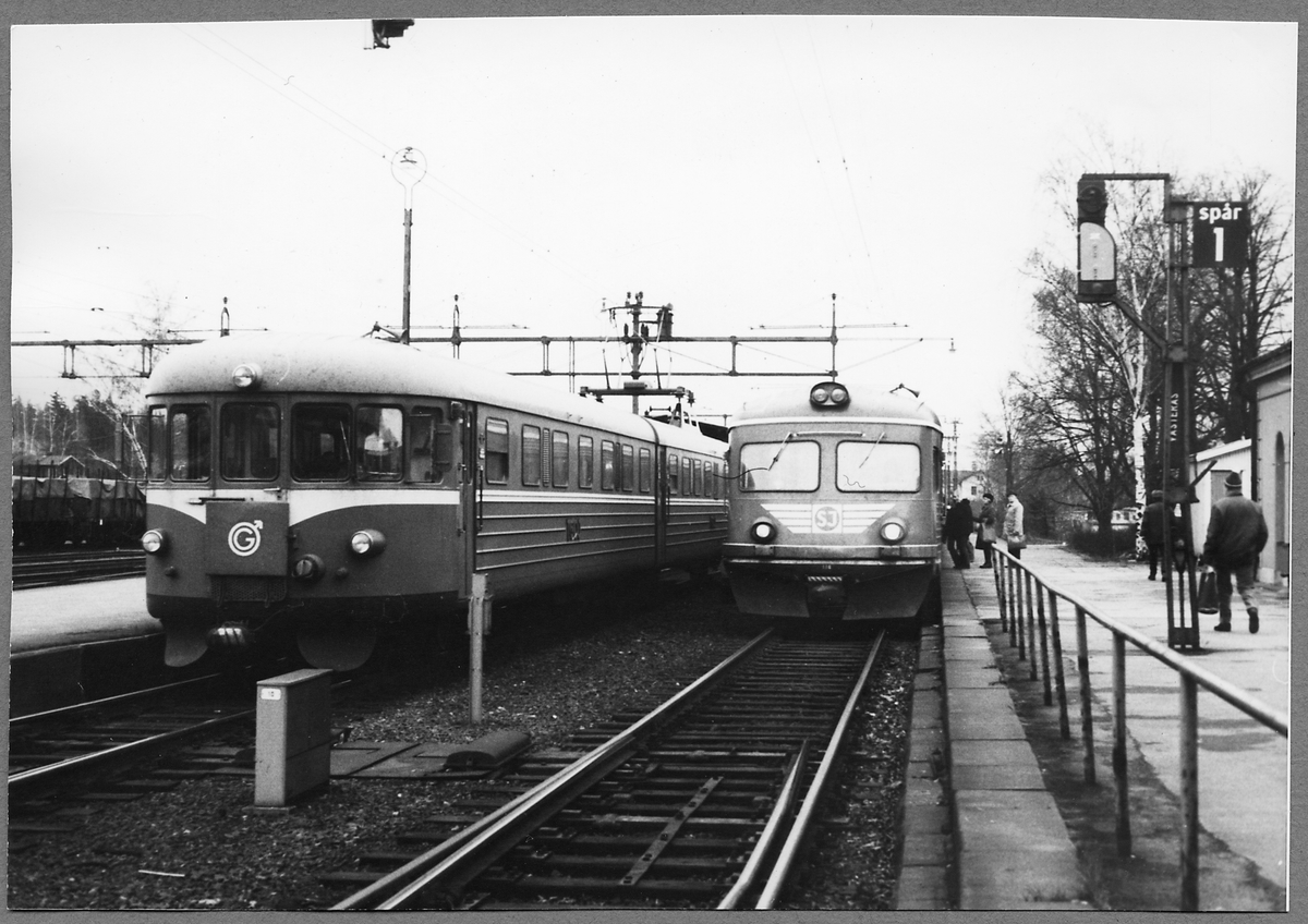 Elmotorvagnståg från Trafikaktiebolaget Grängesberg - Oxelösunds ...