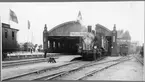 Landskrona - Lund - Trelleborgs Järnväg, LTJ lok 16, 50-års jubileum 1925 vid Trelleborg Nedre.