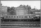 Stockholm-Nynäs Järnväg, SNJ BCo 1 på spår vid Stockholms Centralstation.