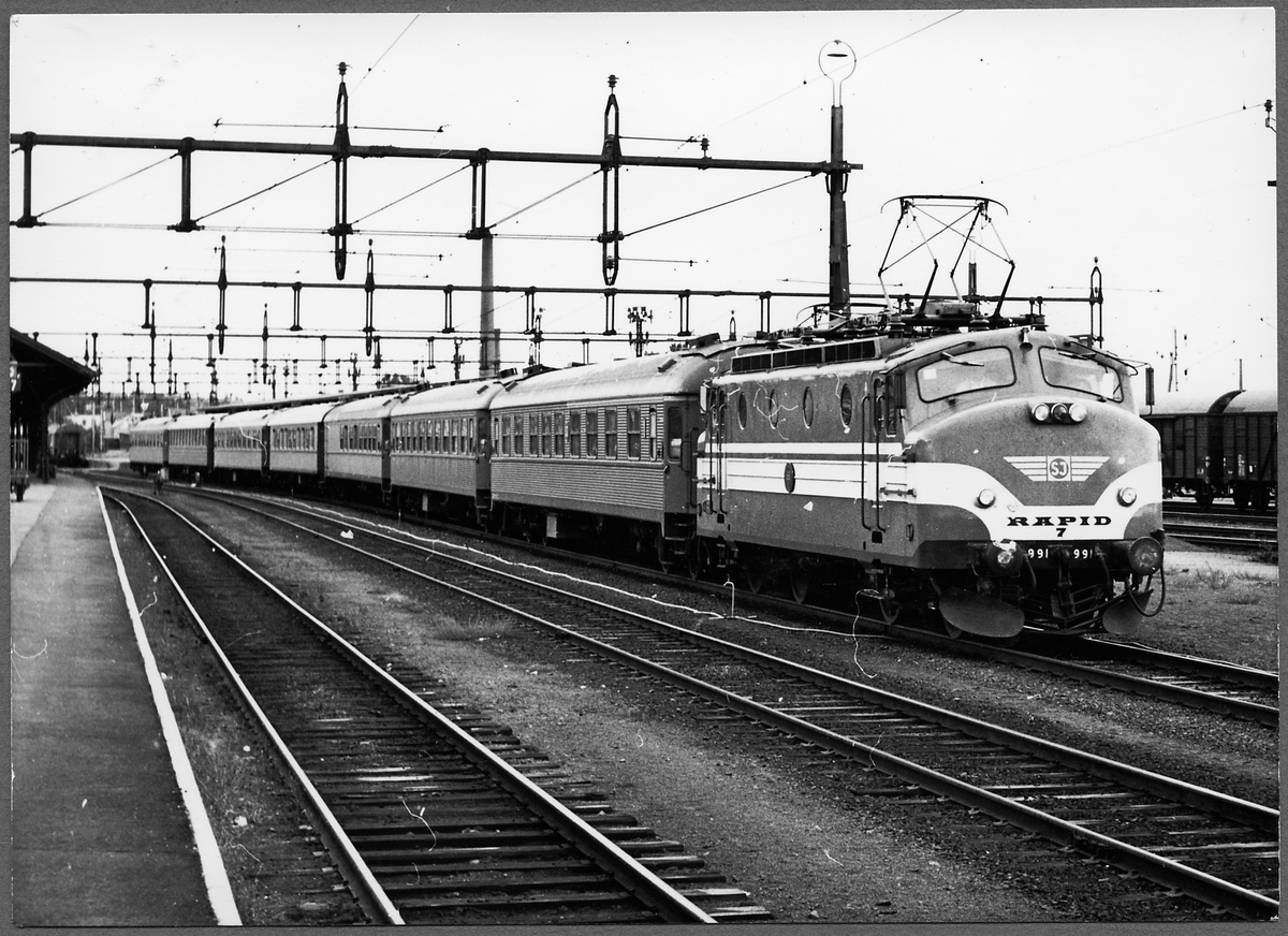 Statens Järnvägar, SJ Ra 991 "Rapid 7".