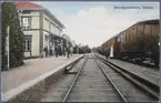 Delsbo Järnvägsstation.