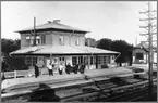 Åby gamla järnvägsstation.