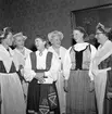 Husmodersföreningens julfest.
December 1956.