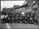 Almedal under strejken 1922
Personalen under strejken