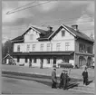 Station öppnad 1894. I samband med Skelleftebanans öppnande tillbyggdes stationshuset 1910, tvåvånings stationshus i trä. På 1930-talet ombyggdes och moderniserades stationshuset. Järnvägen elektrifierades 1941. Godstrafiken upphörde 1997.