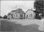 Borås övre station på 1900-talet.