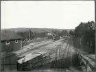 Vy över Edebäcks station.