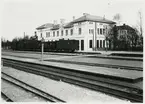 Filipstad station. Personvagn BJ 93.