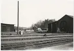 Finspångs godsbangård 1957.