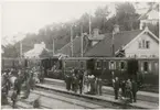 Gnesta station, John Eriksons likfärd 1890-09-16.