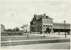 Gävle södra station
UGJ, Uppsala-Gävle Järnväg 
Administrationsbyggnad och godsexpedition