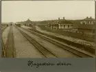 Hagaström järnvägsstation.
