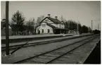 Hagaström järnvägsstation.