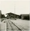 Mönsterås Järnväg, MÅJ  Kianäs station. Foto från nedlagda bandelen Landbäckshult-Fagerhult, trafiken upphörde 1959-09-01.